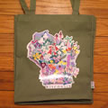 WI Fl tote green